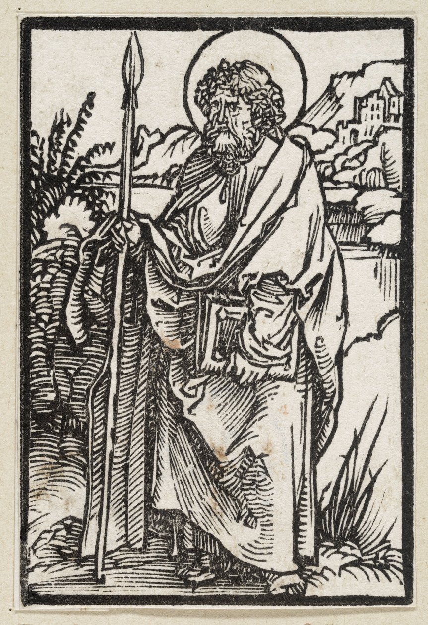 Apostle Thomas (63 Religious Scenes) by Albrecht Dürer
