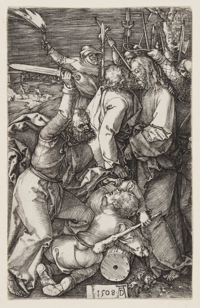 Betrayal of Christ, from The Engraved Passion by Albrecht Dürer