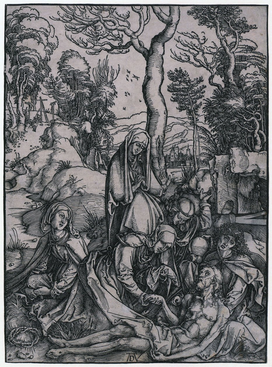 Lamentation of Christ, Plate 9 from the Series 
