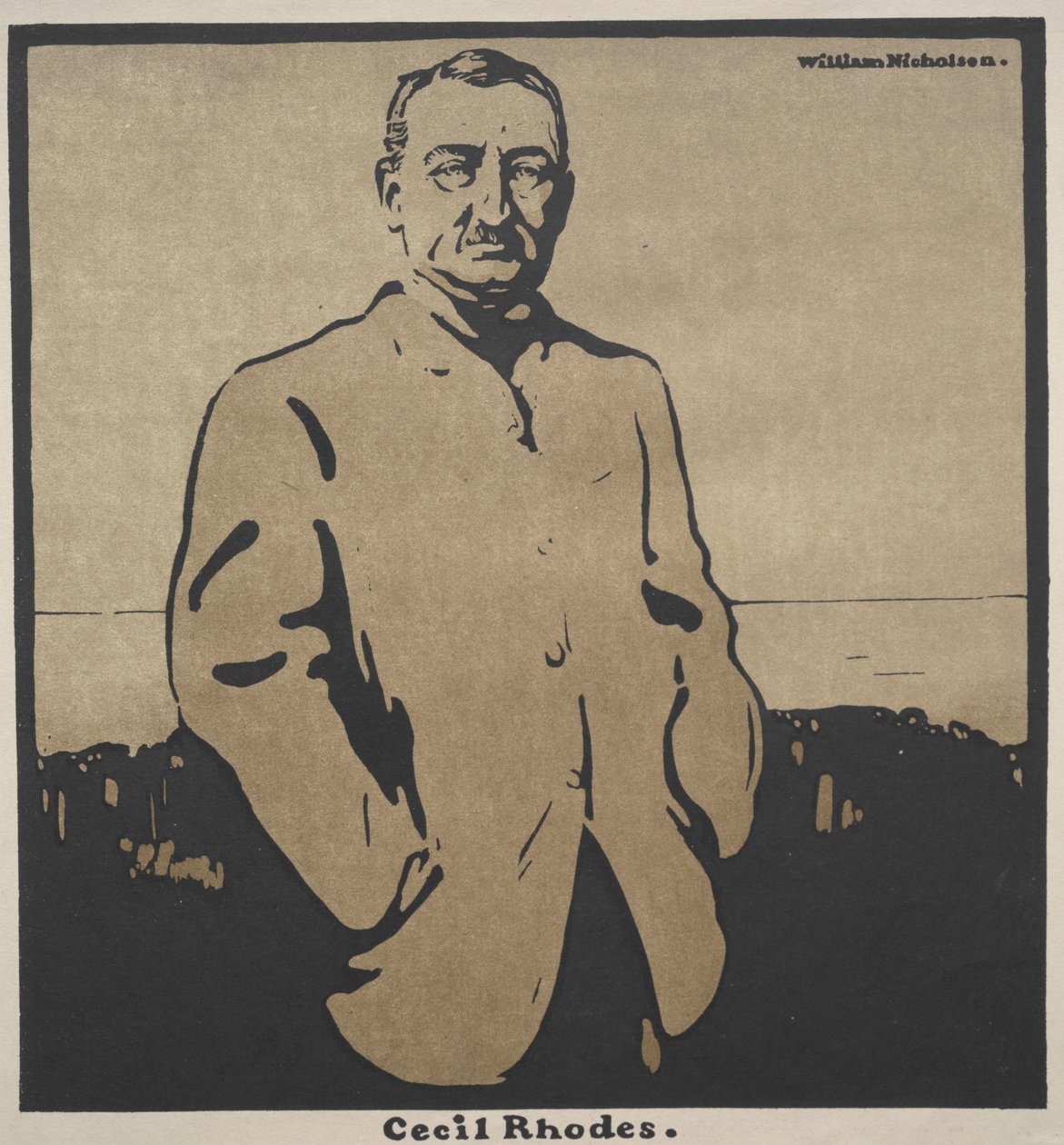 Cecil Rhodes by William Nicholson