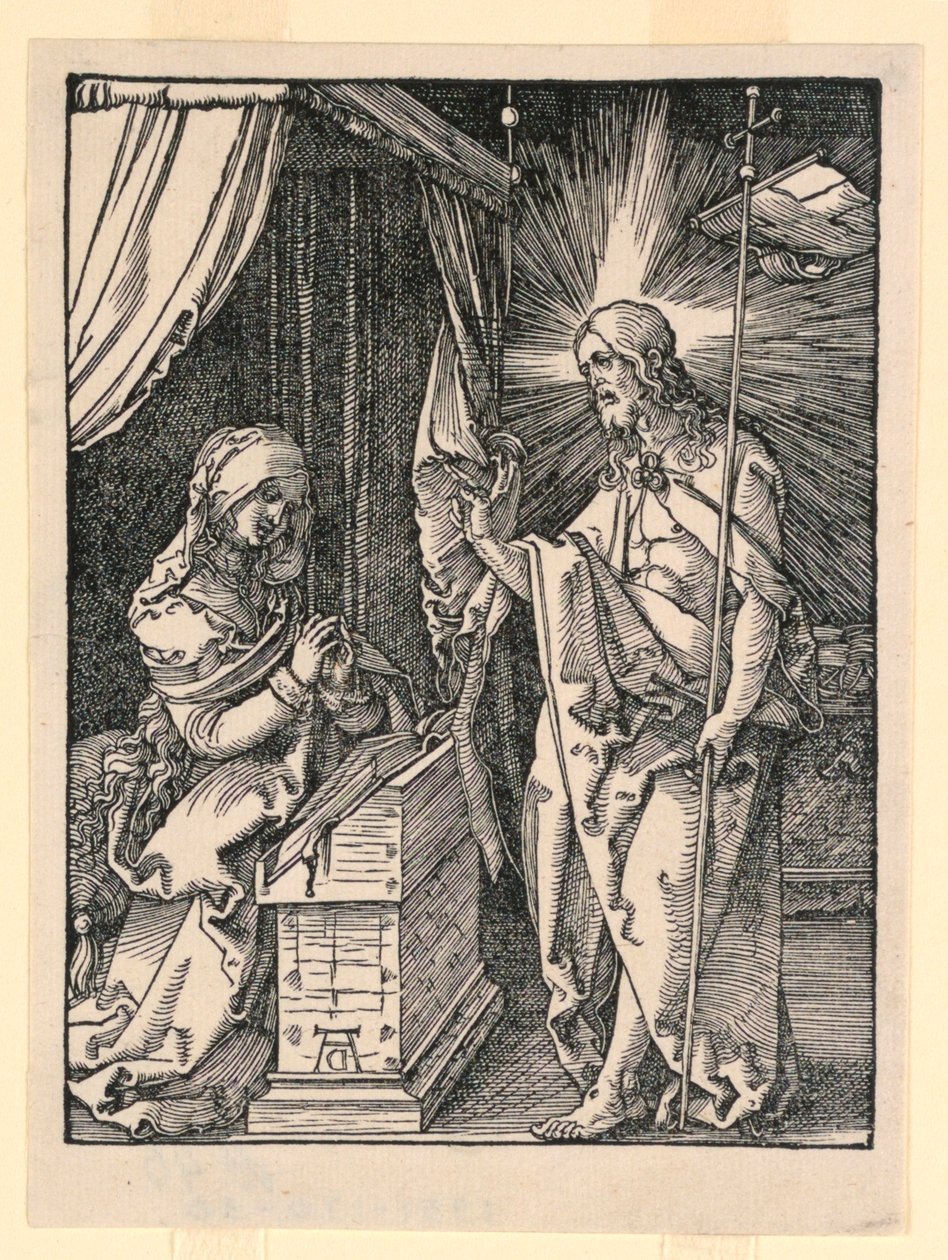 Christ Appearing to His Mother by Albrecht Dürer