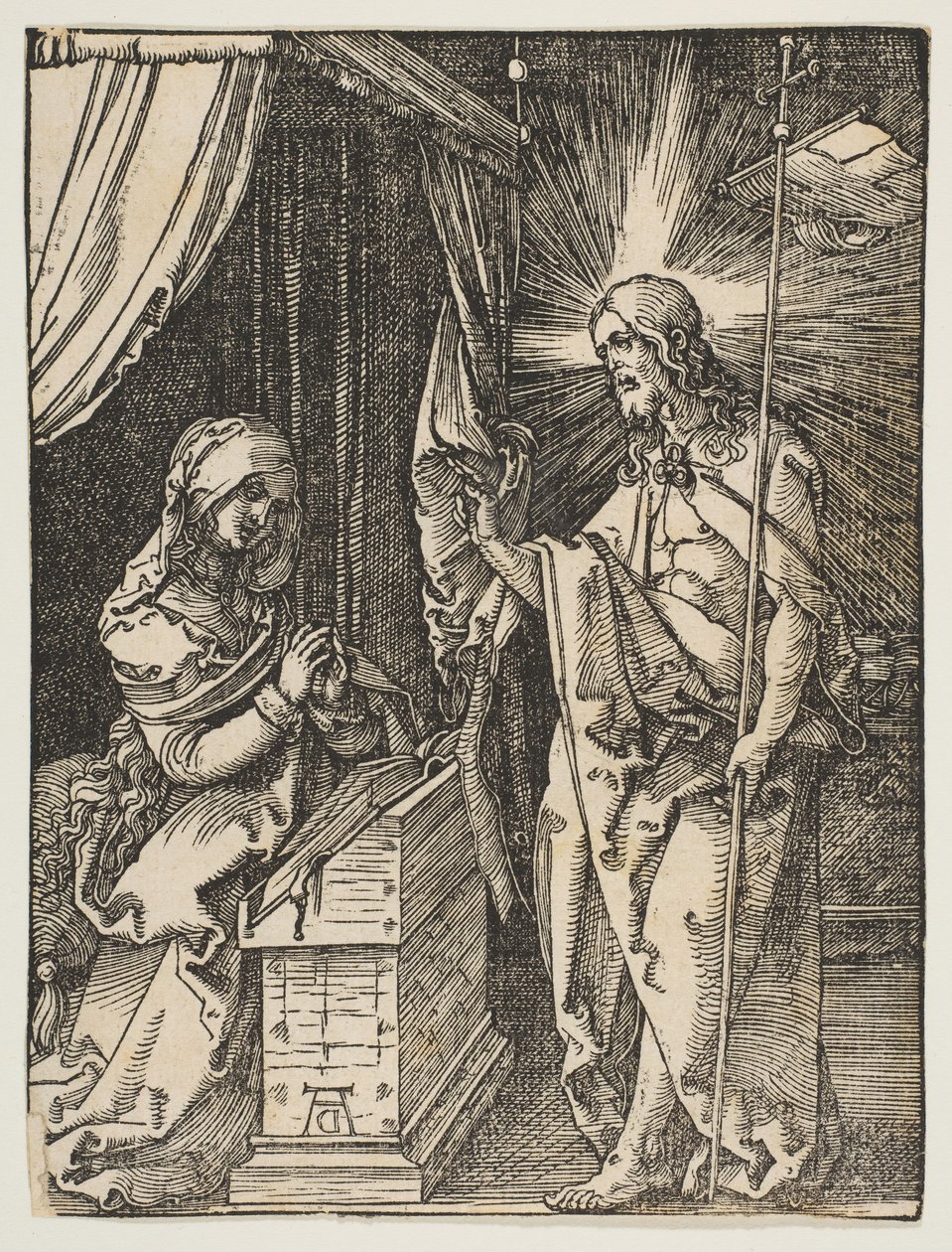 Christ Appearing to His Mother, from The Small Passion, ca. 1510 by Albrecht Dürer