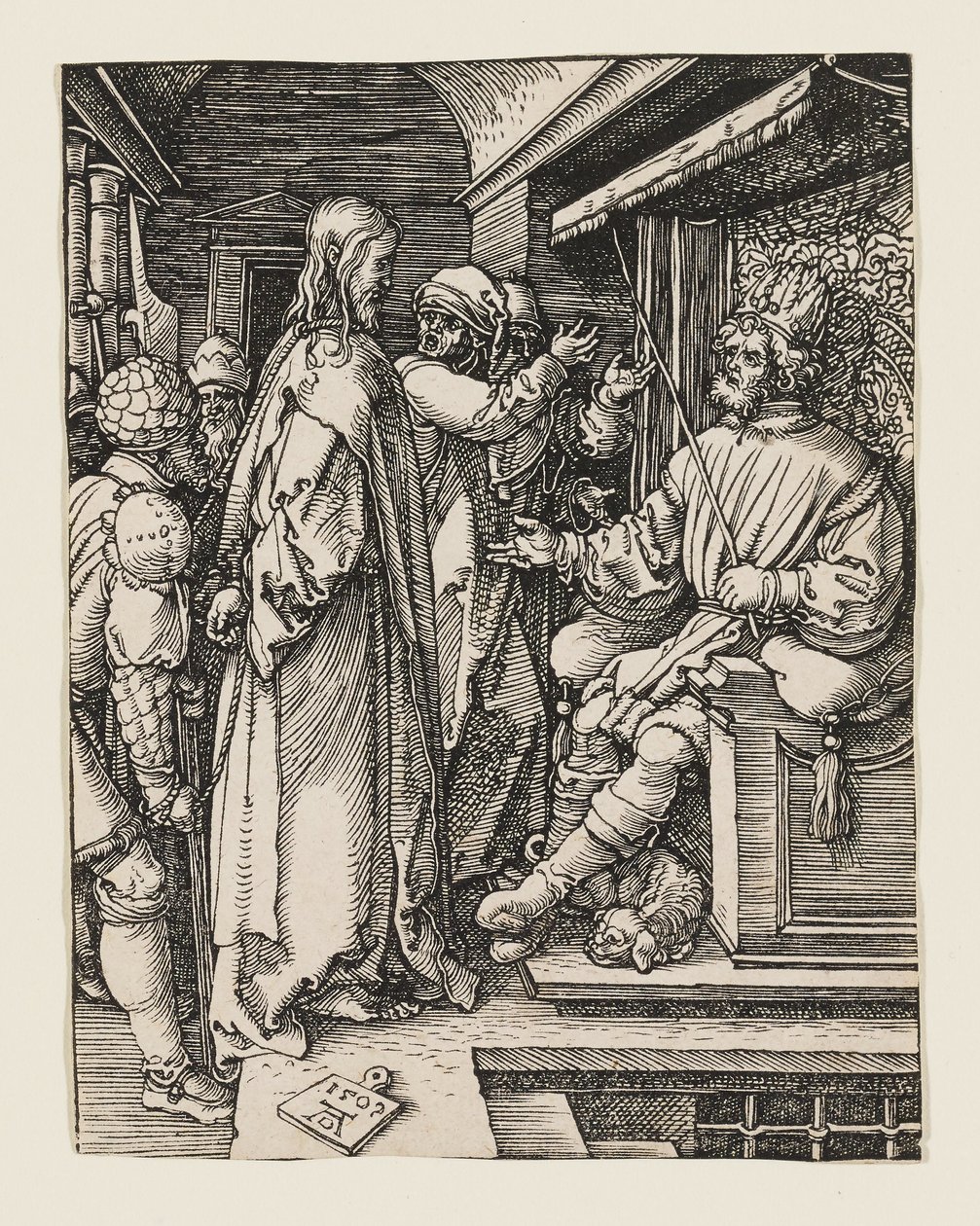 Christ Before Herod by Albrecht Dürer