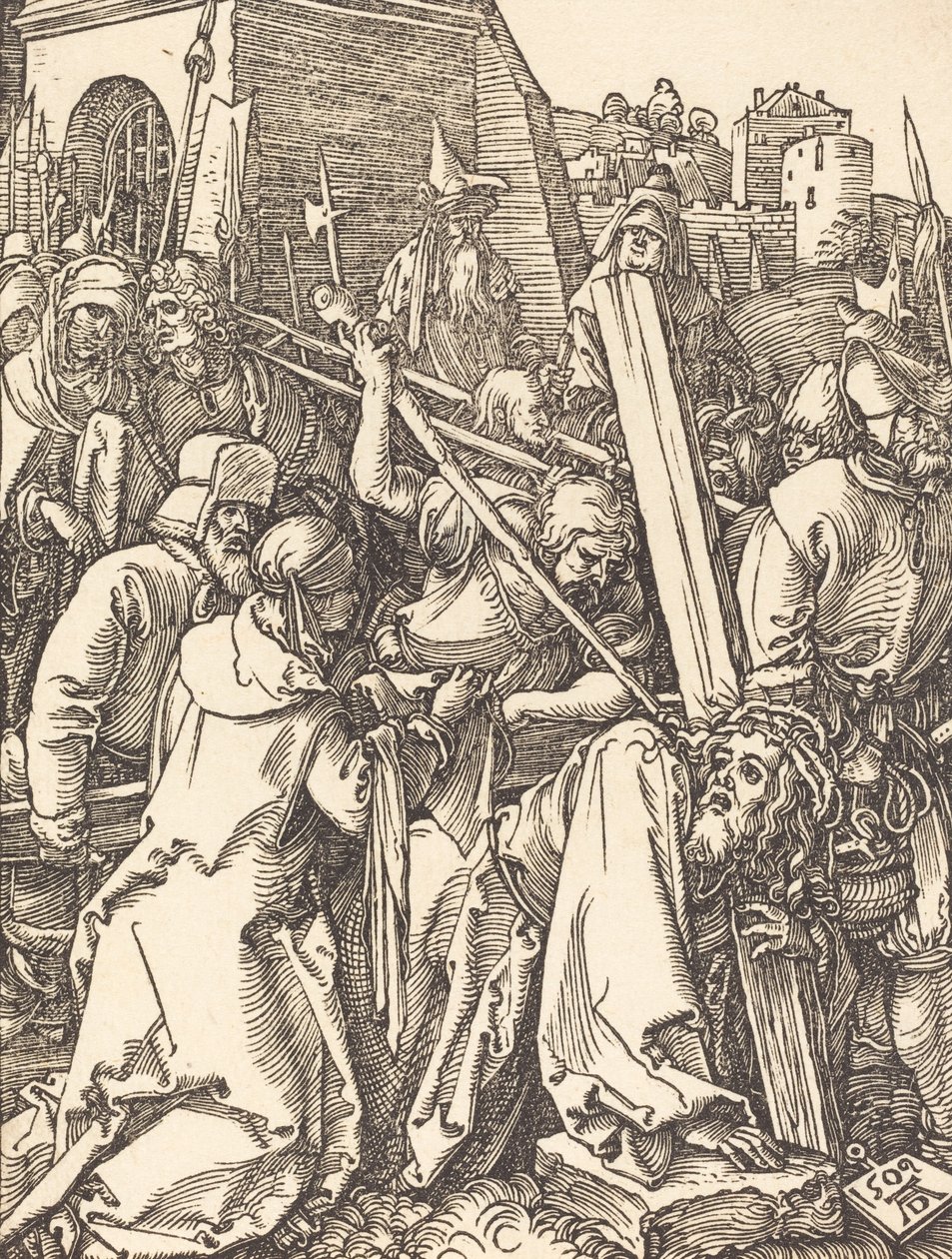 Christ Carrying the Cross, 1509 by Albrecht Dürer