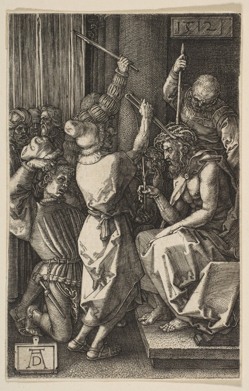 Christ Crowned with Thorns, from the Engraved Passion by Albrecht Dürer