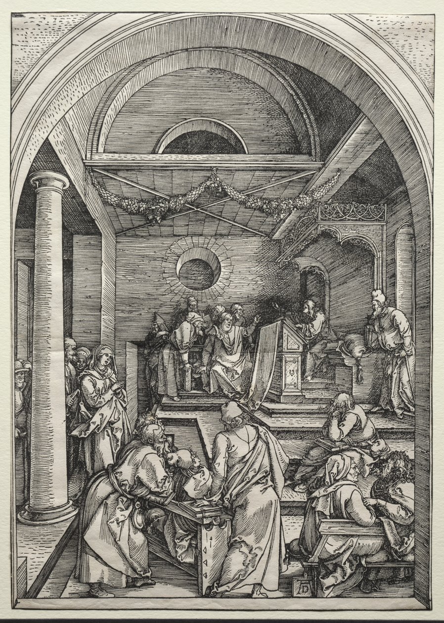 Christ Disputing with Doctors by Albrecht Dürer