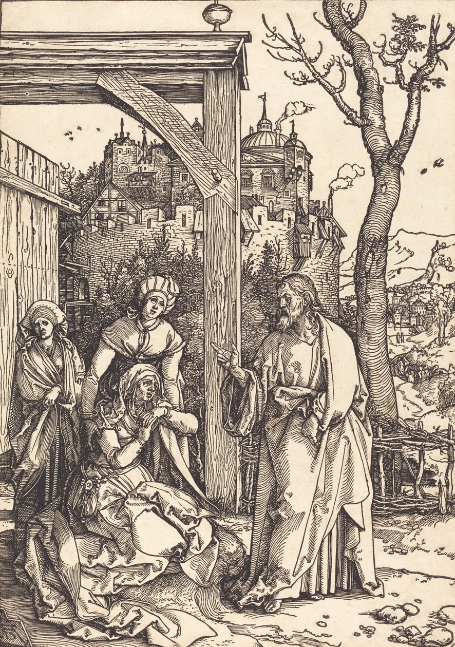 Christ Taking Leave from His Mother, c. 1504-1505 by Albrecht Dürer