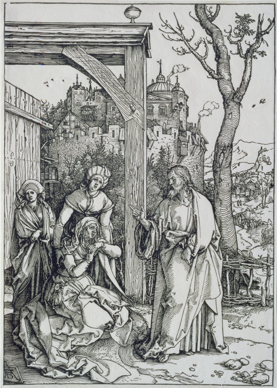 Christ Taking Leave of His Mother by Albrecht Dürer