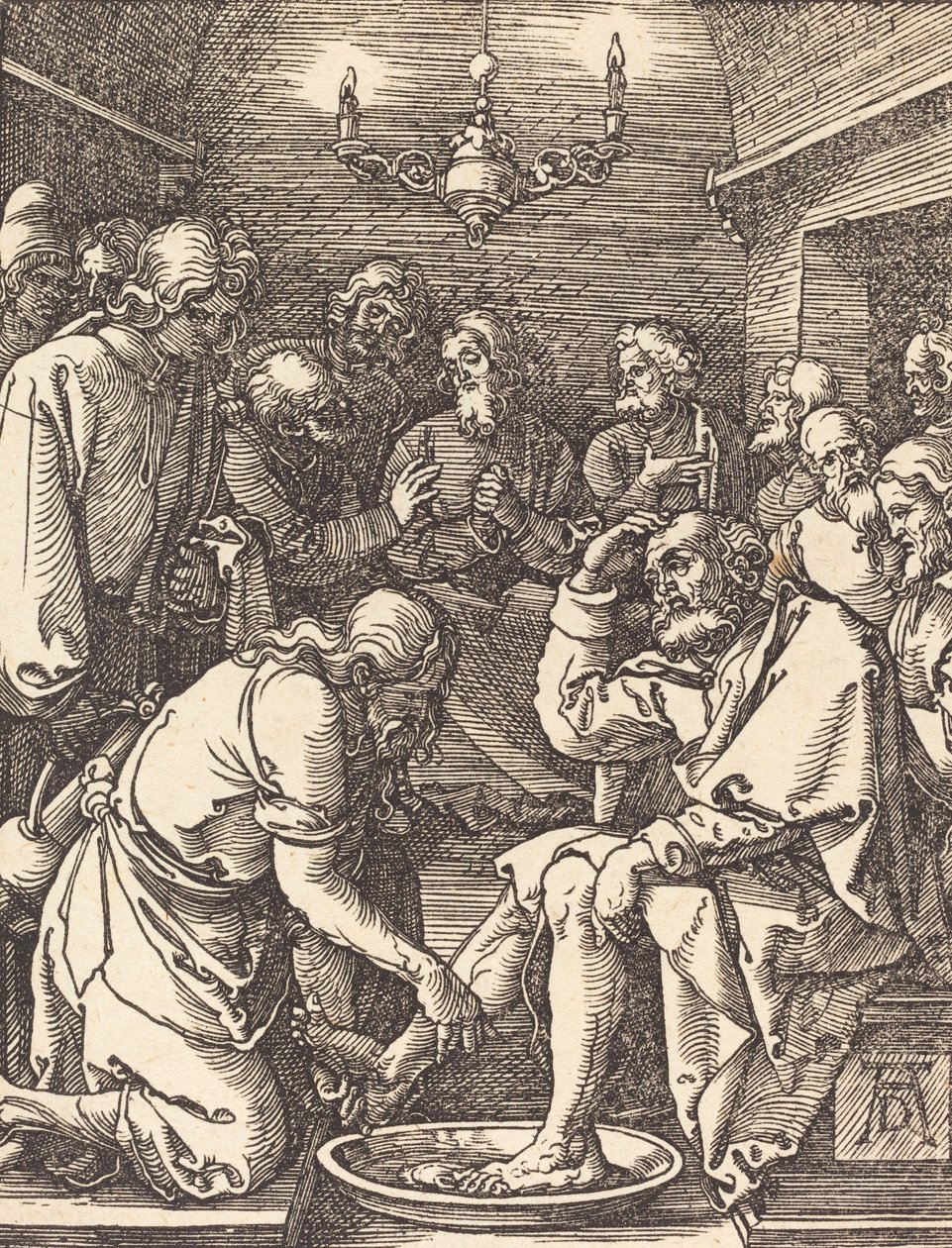 Christ Washing the Feet of the Disciples, probably c. 1509-1510 by Albrecht Dürer