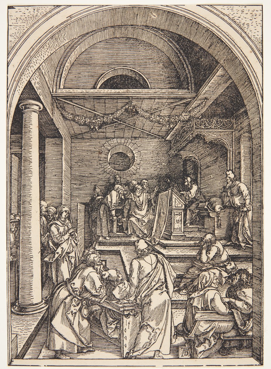 Christ among the Doctors by Albrecht Dürer