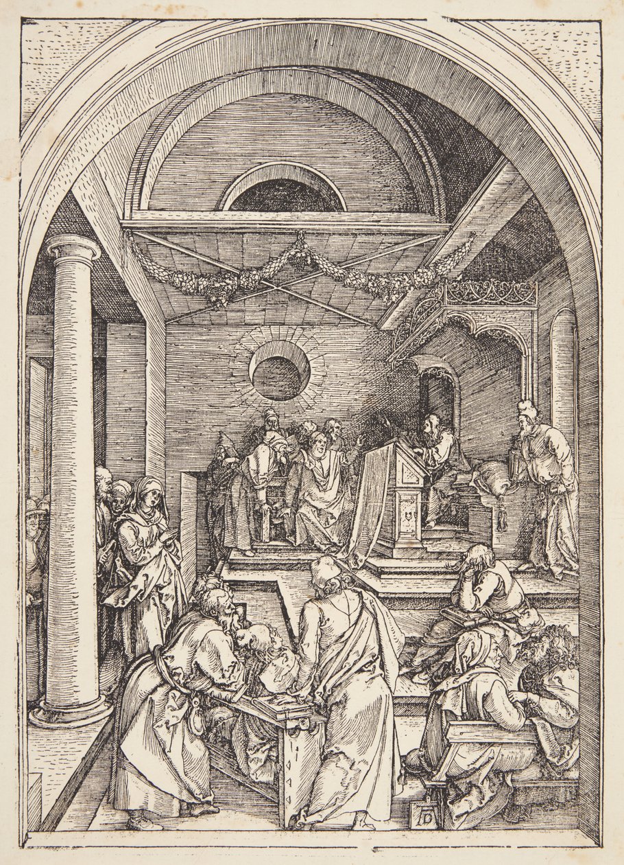 Christ among the Doctors by Albrecht Dürer