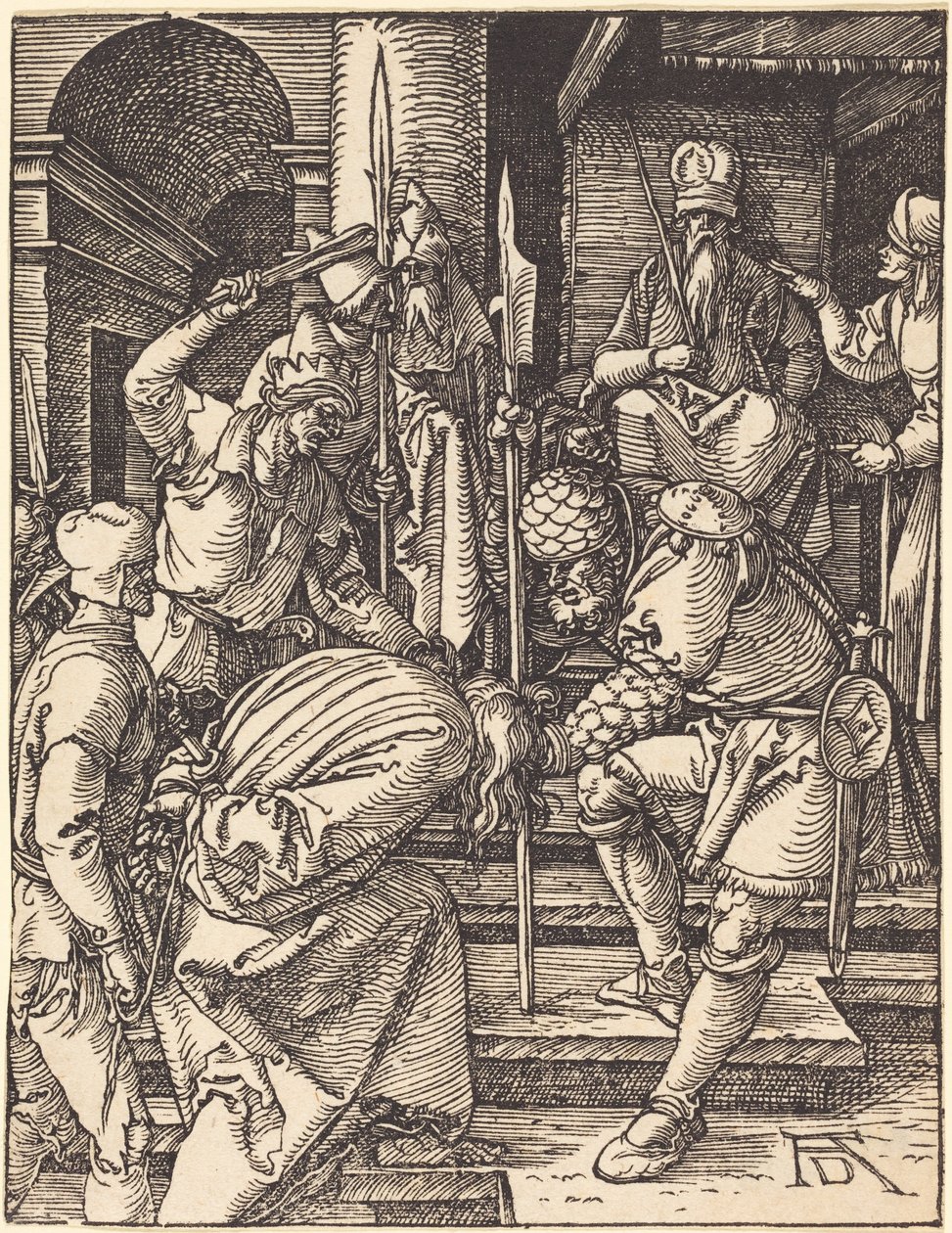 Christ before Annas by Albrecht Dürer