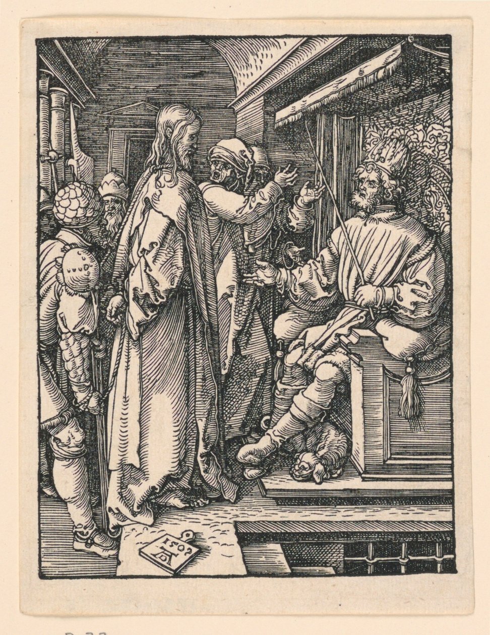 Christ before Herod, from The Little Passion Series by Albrecht Dürer