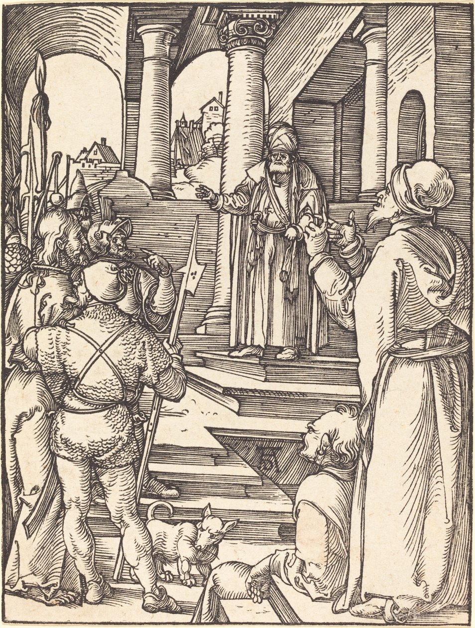 Christ before Pilate by Albrecht Dürer