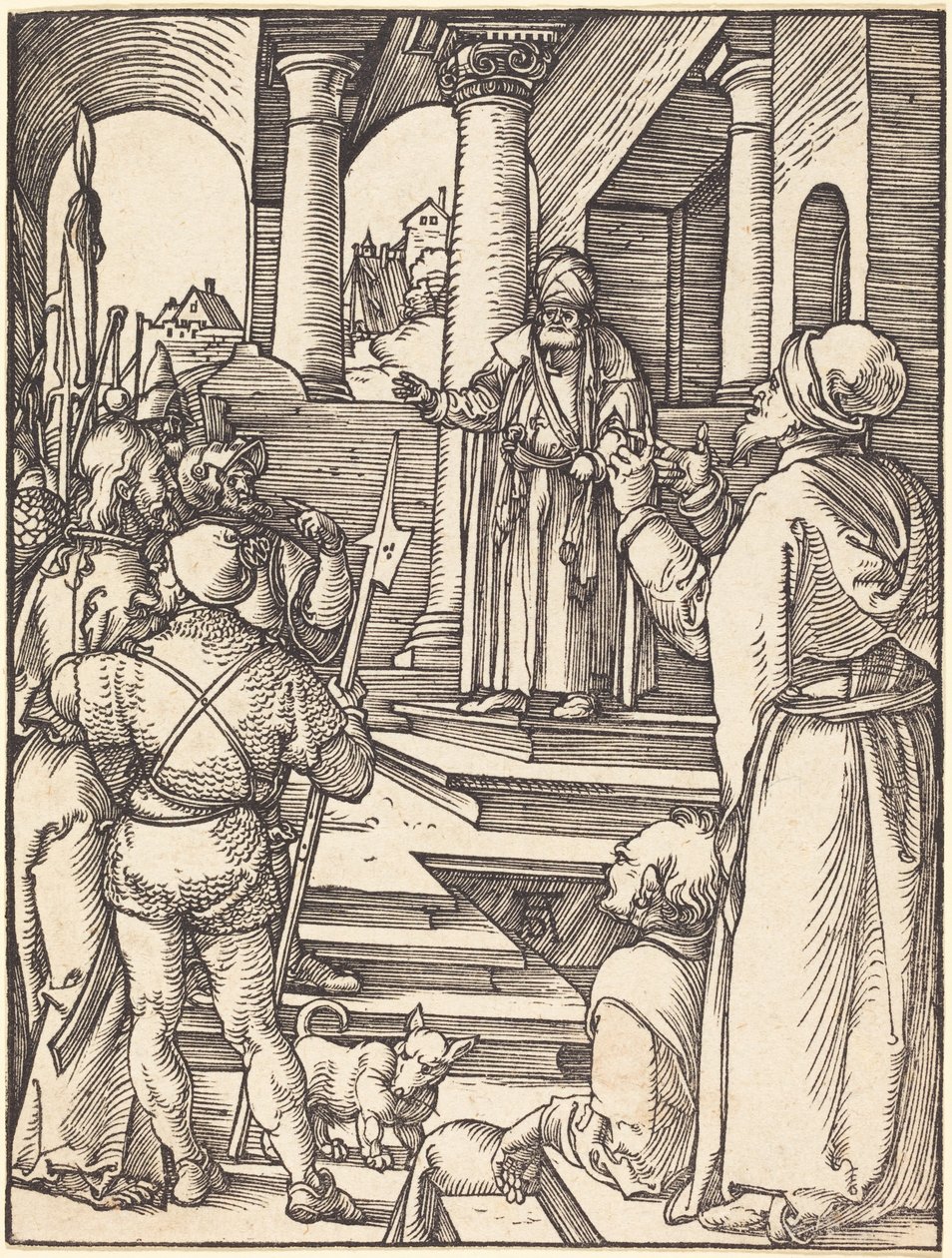 Christ before Pilate by Albrecht Dürer