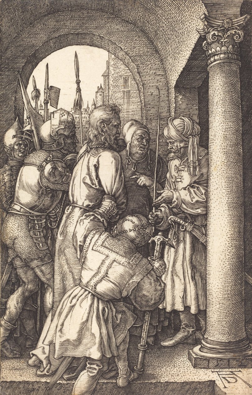 Christ before Pilate by Albrecht Dürer