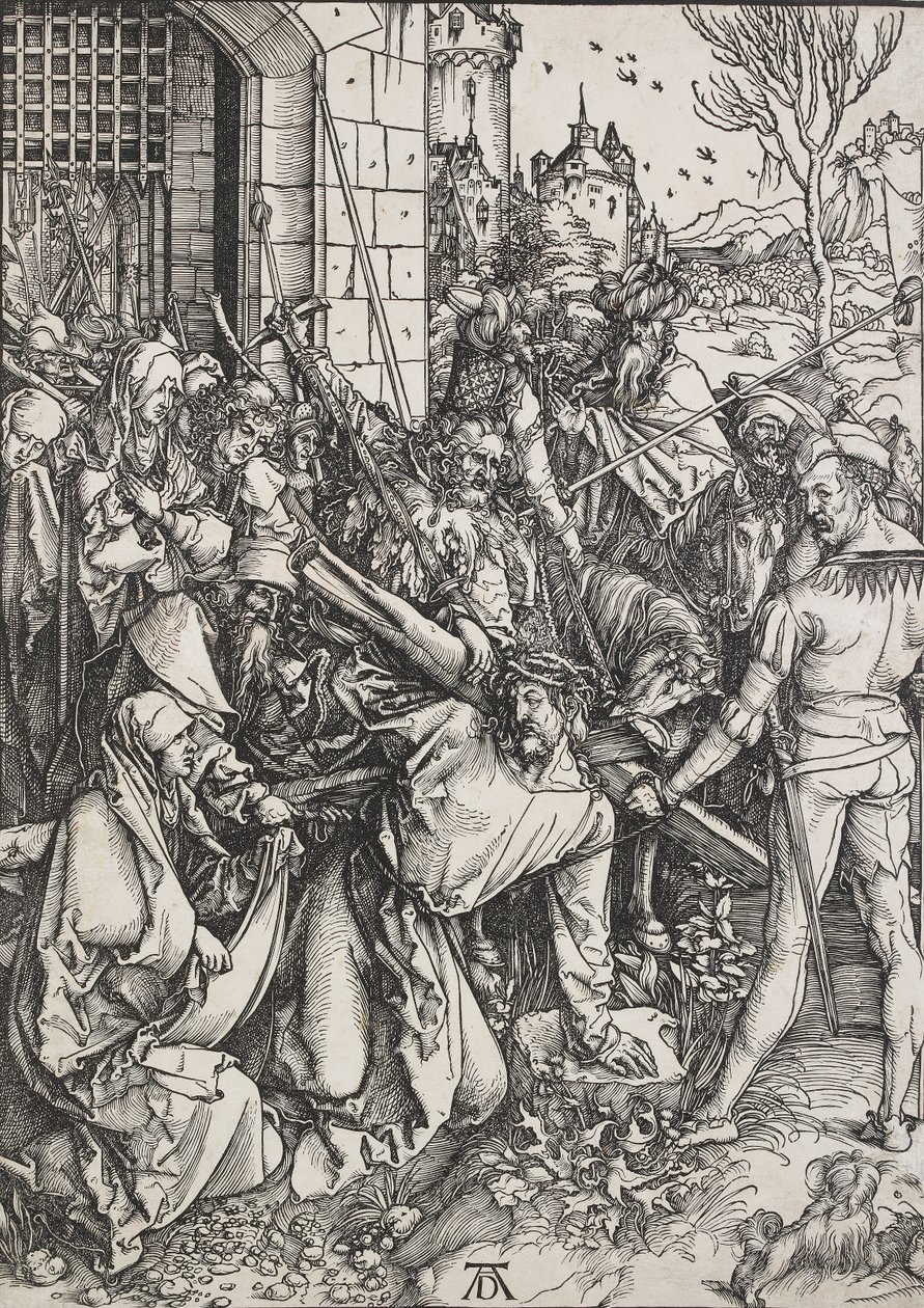 Christ carrying the cross by Albrecht Dürer