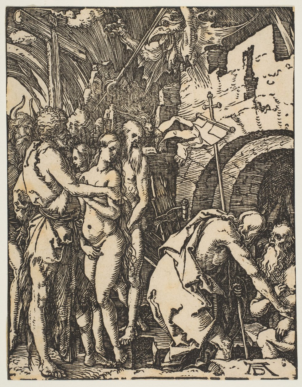 Christ in Limbo, from The Small Passion by Albrecht Dürer