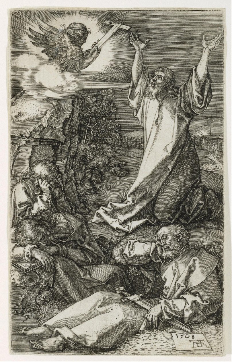 Christ on the Mount of Olives by Albrecht Dürer