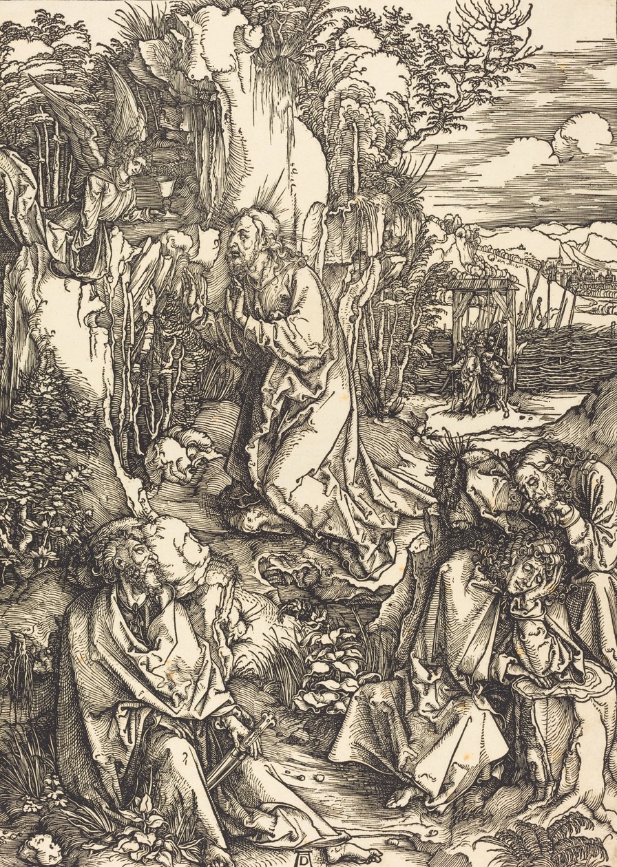 Christ on the Mount of Olives by Albrecht Dürer