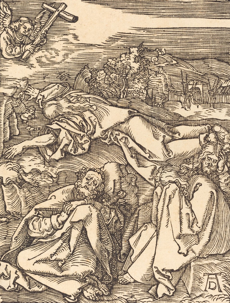 Christ on the Mount of Olives by Albrecht Dürer