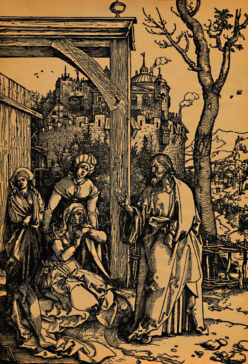 Christ Taking Leave of His Mother by Albrecht Dürer
