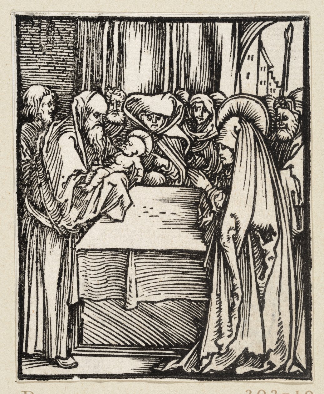 Presentation of Christ in the Temple (43 Religious Themes) by Albrecht Dürer