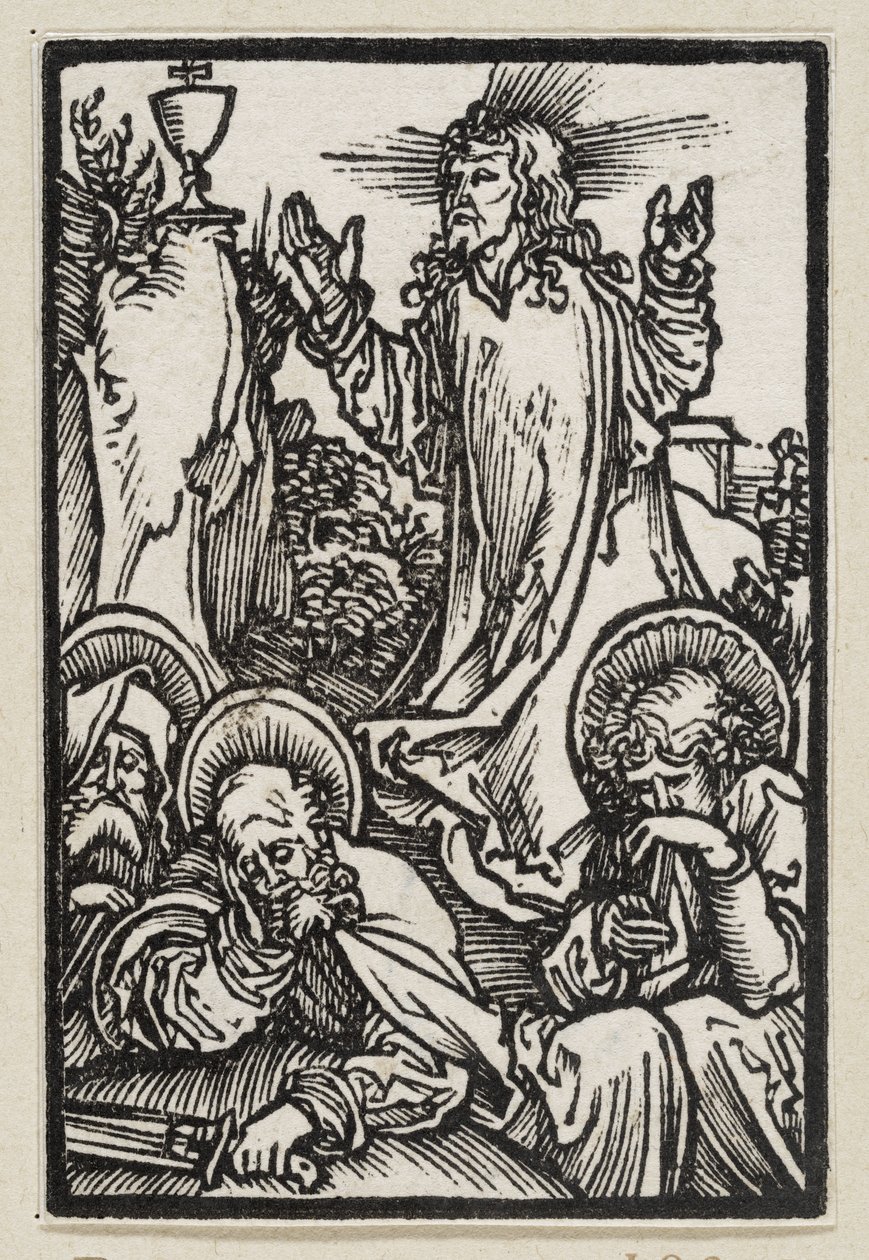 Christ on the Mount of Olives (63 Religious Scenes) by Albrecht Dürer