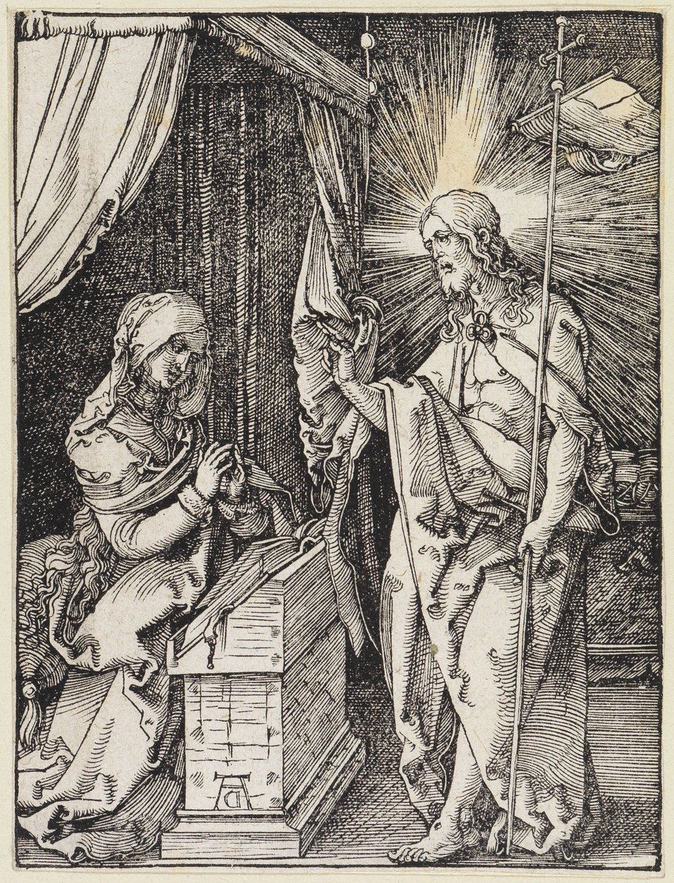 Christ Appears to His Mother by Albrecht Dürer