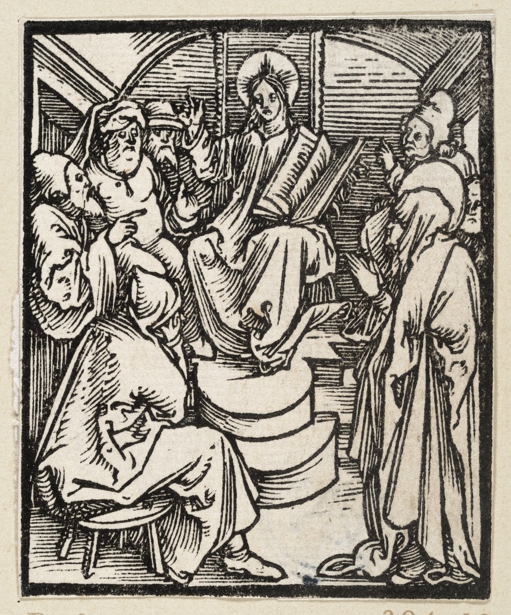 Christ Among the Scholars (43 Religious Themes) by Albrecht Dürer