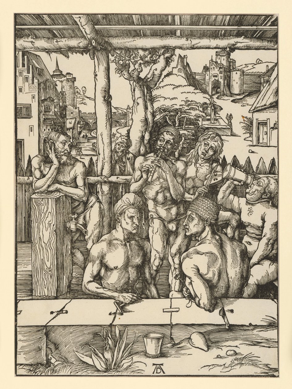 The Bathhouse by Albrecht Dürer
