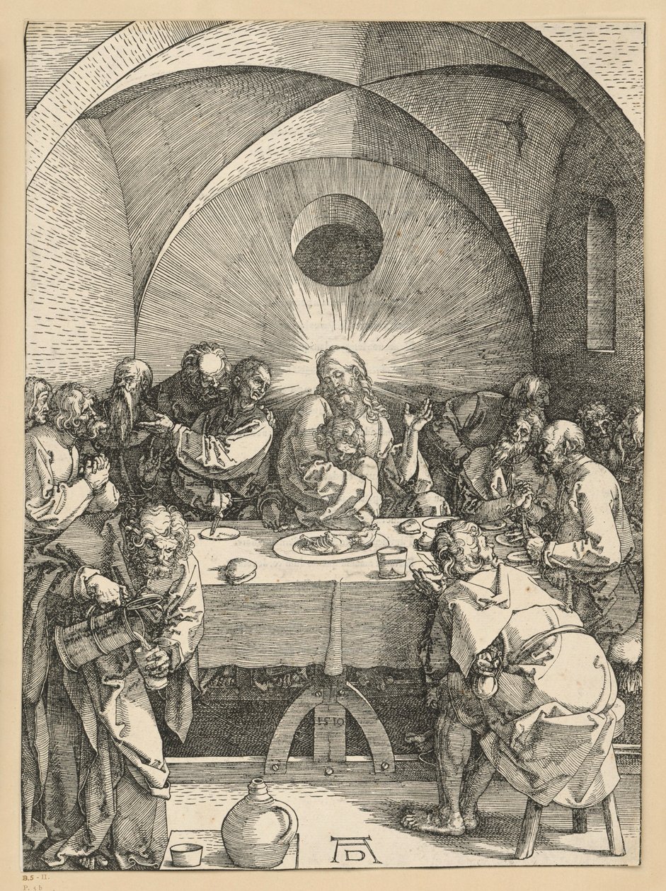The Last Supper (Great Passion) by Albrecht Dürer