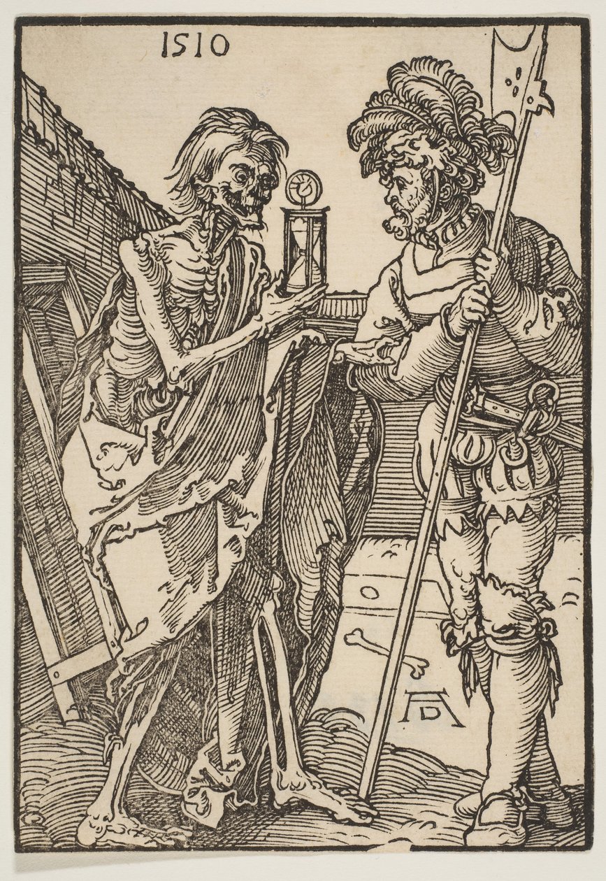Death and the Lansquenet by Albrecht Dürer