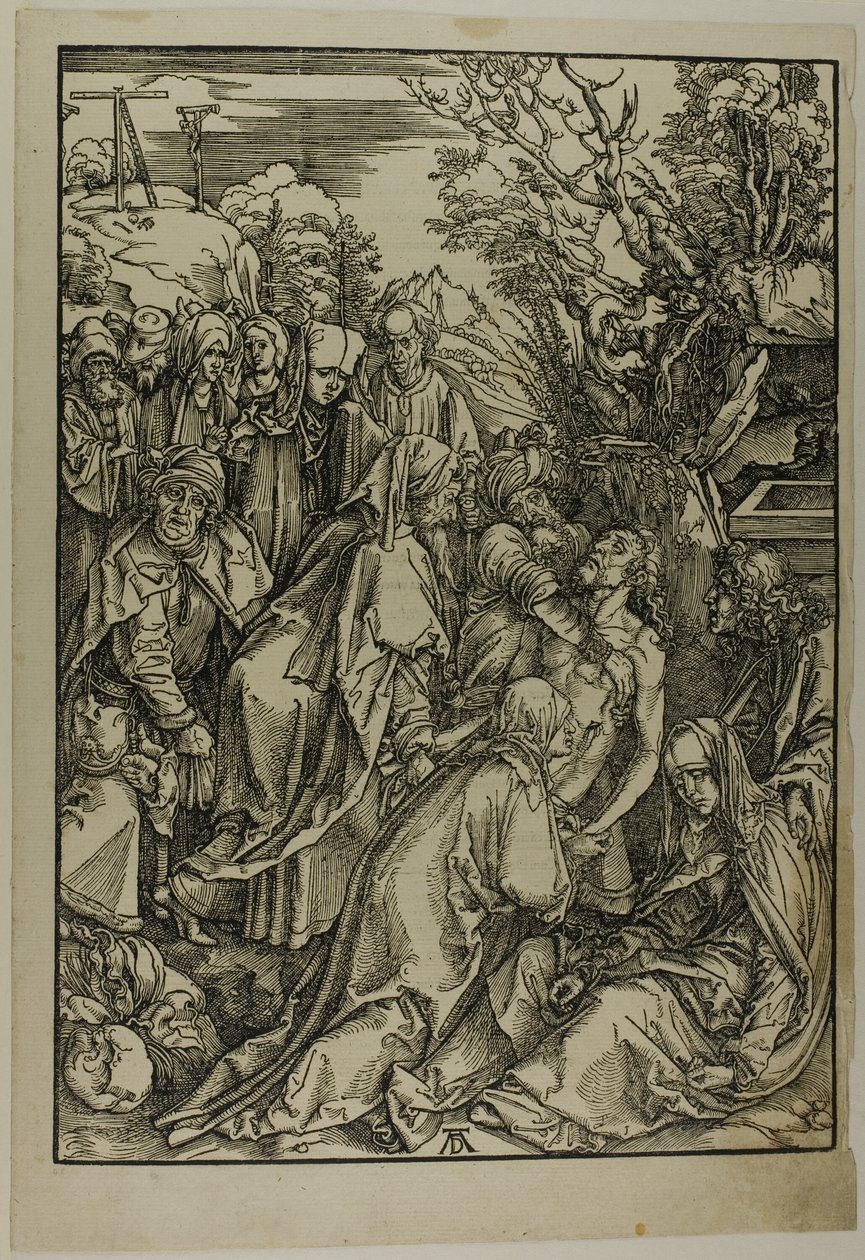 Deposition of Christ, from The Large Passion by Albrecht Dürer