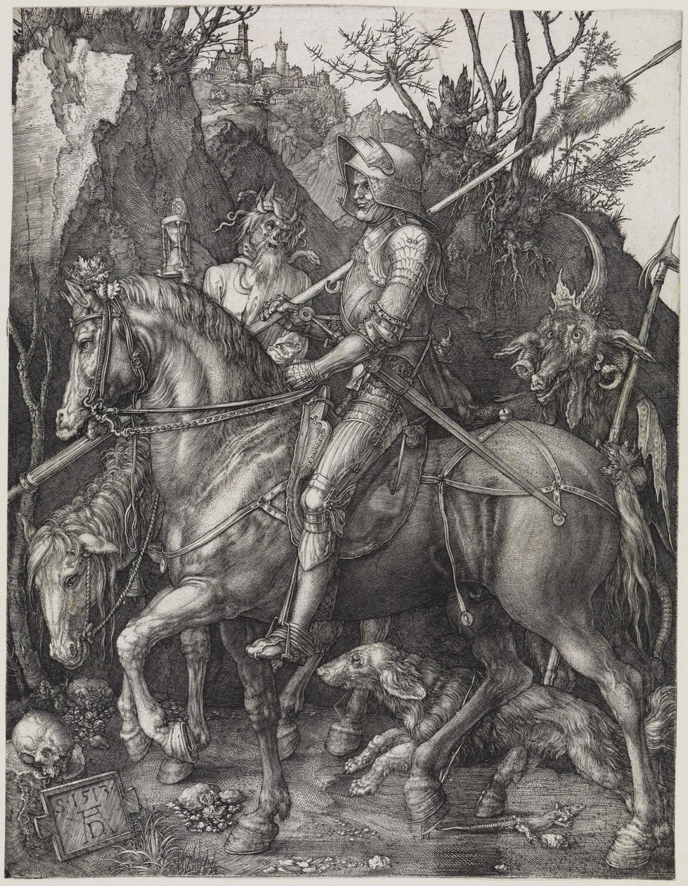 The Rider (Knight, Death, and Devil) by Albrecht Dürer