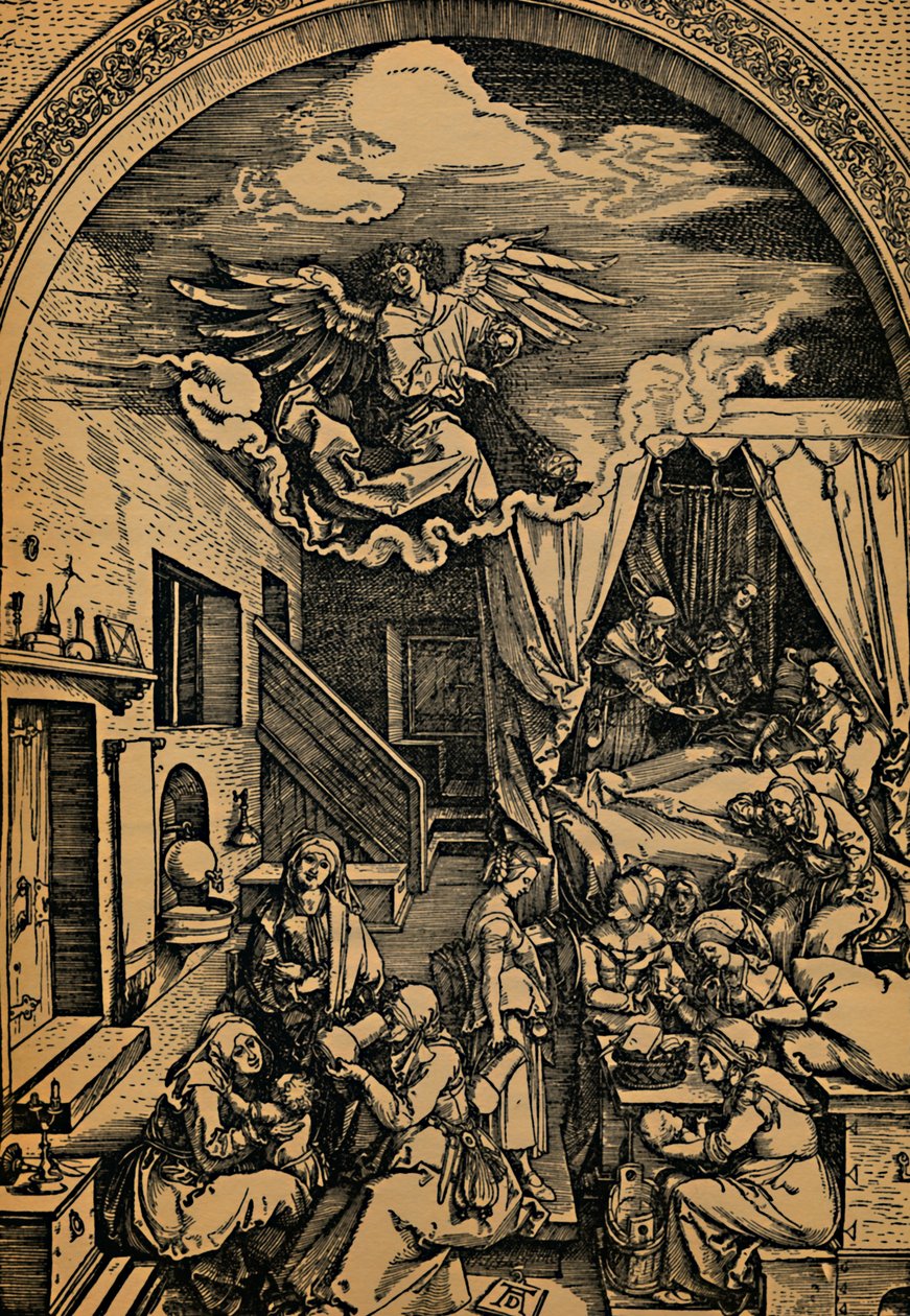 The Birth of Mary, 1503-1504 by Albrecht Dürer