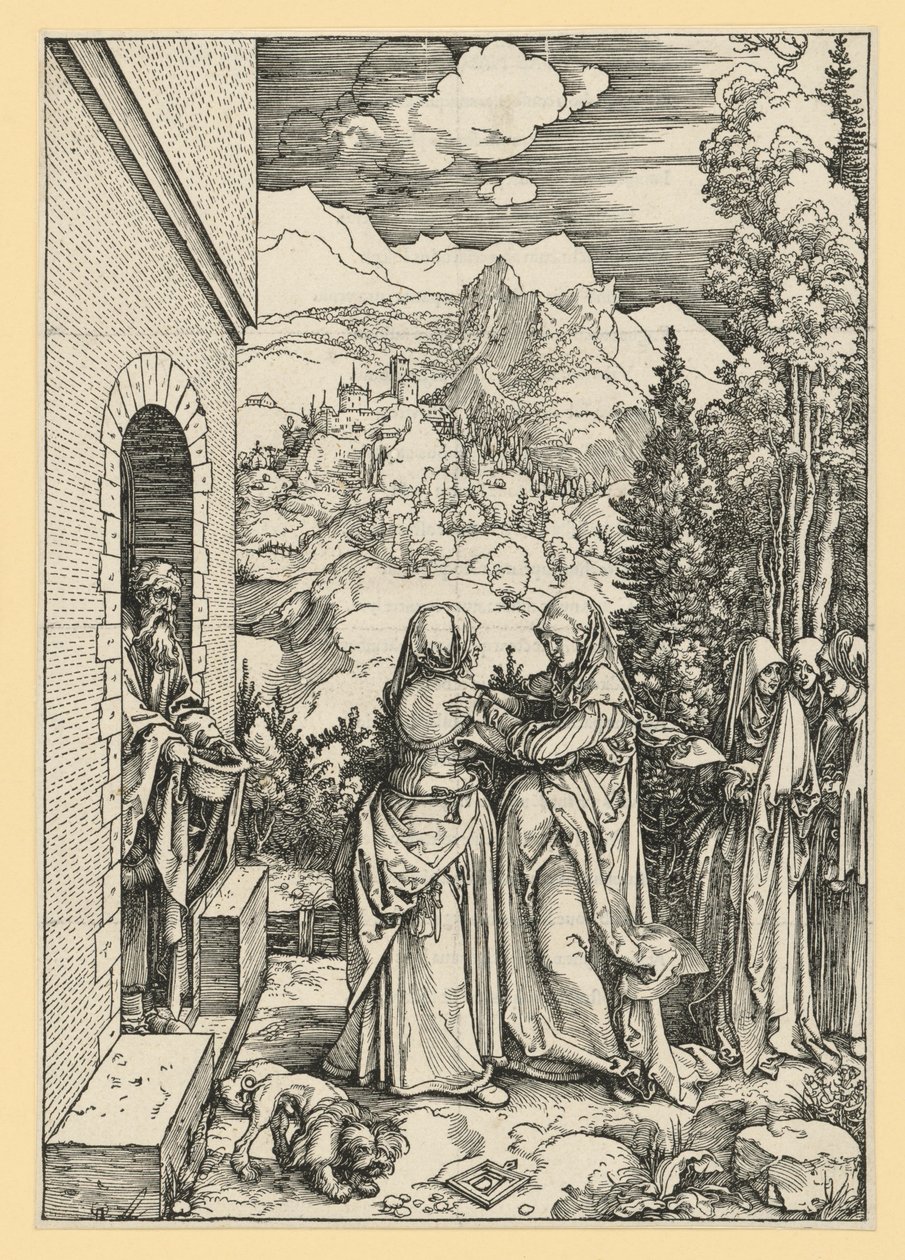 The Visitation by Albrecht Dürer