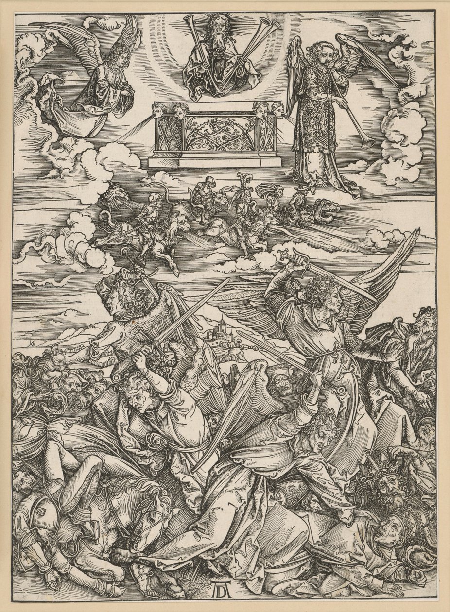 The Four Angels of Vengeance (Apocalypse) by Albrecht Dürer