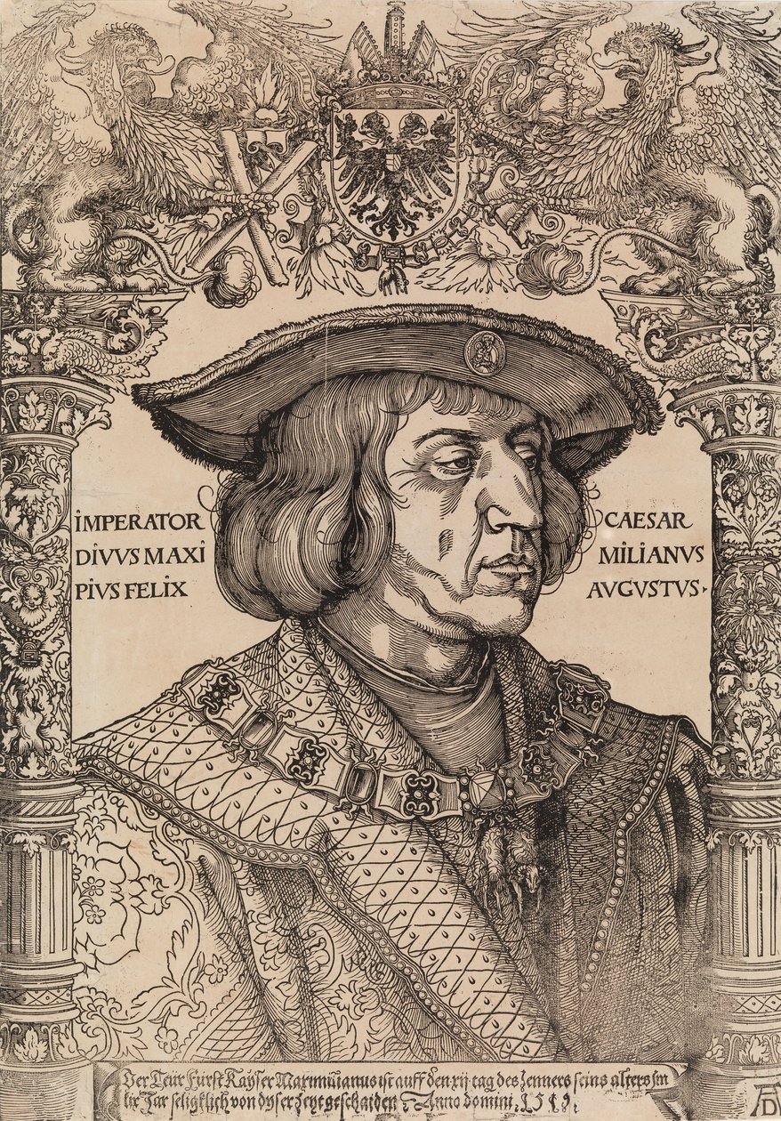 Emperor Maximilian I by Albrecht Dürer