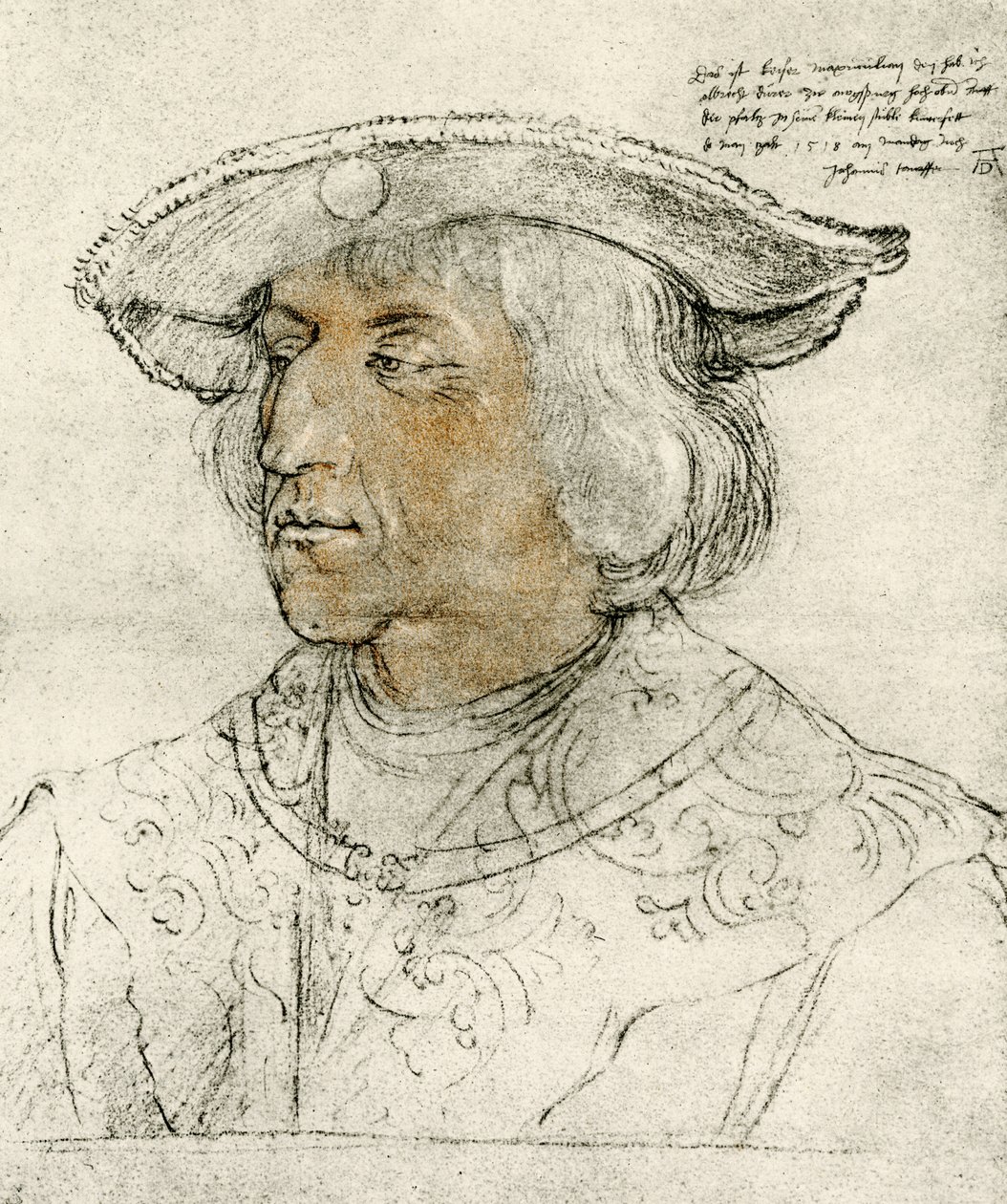 Emperor Maximilian I by Albrecht Dürer