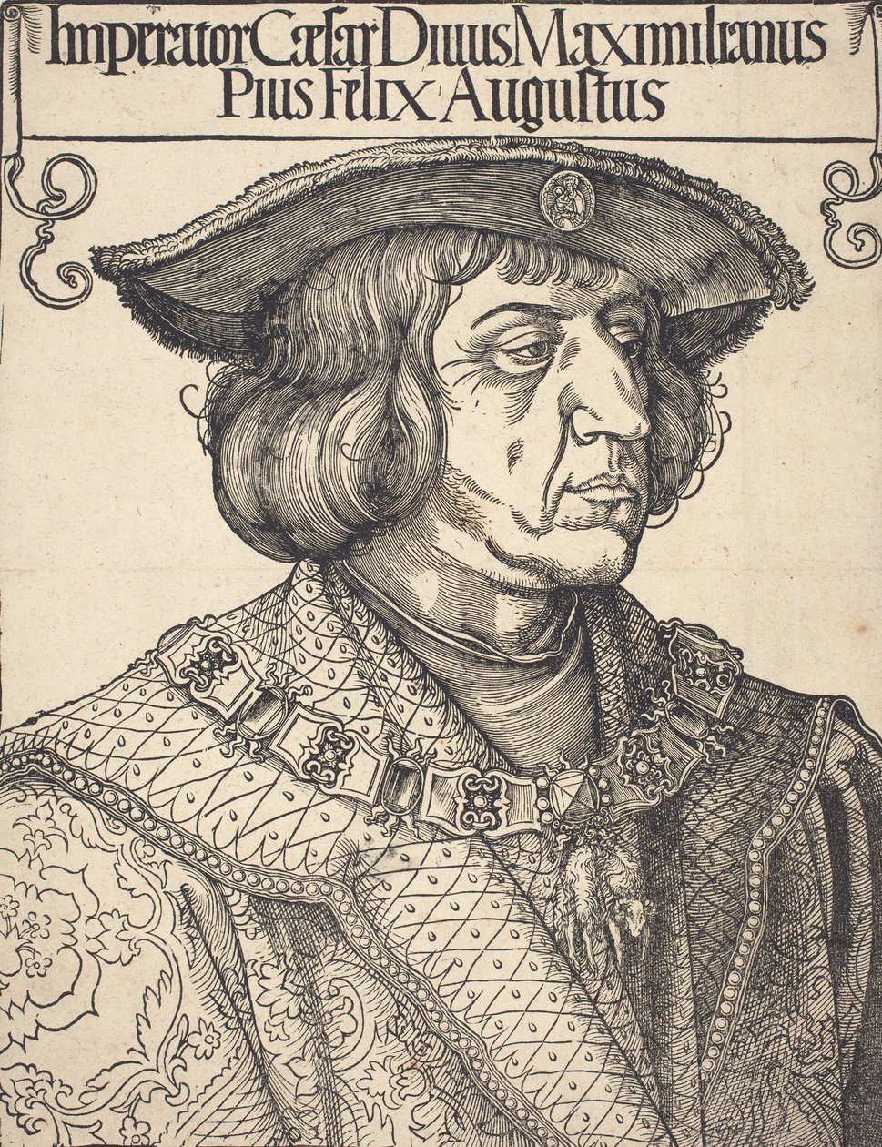 Emperor Maximilian I by Albrecht Dürer
