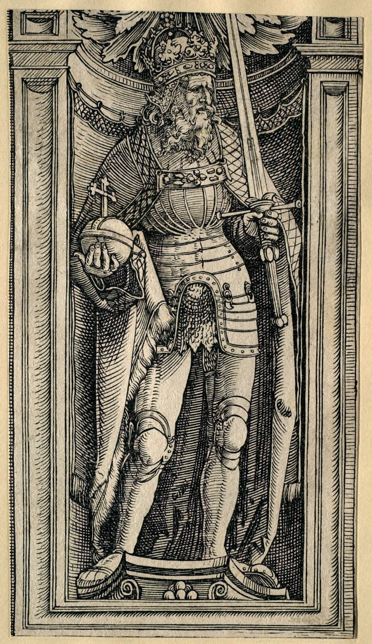 Figure from a Column of the Arch by Albrecht Dürer