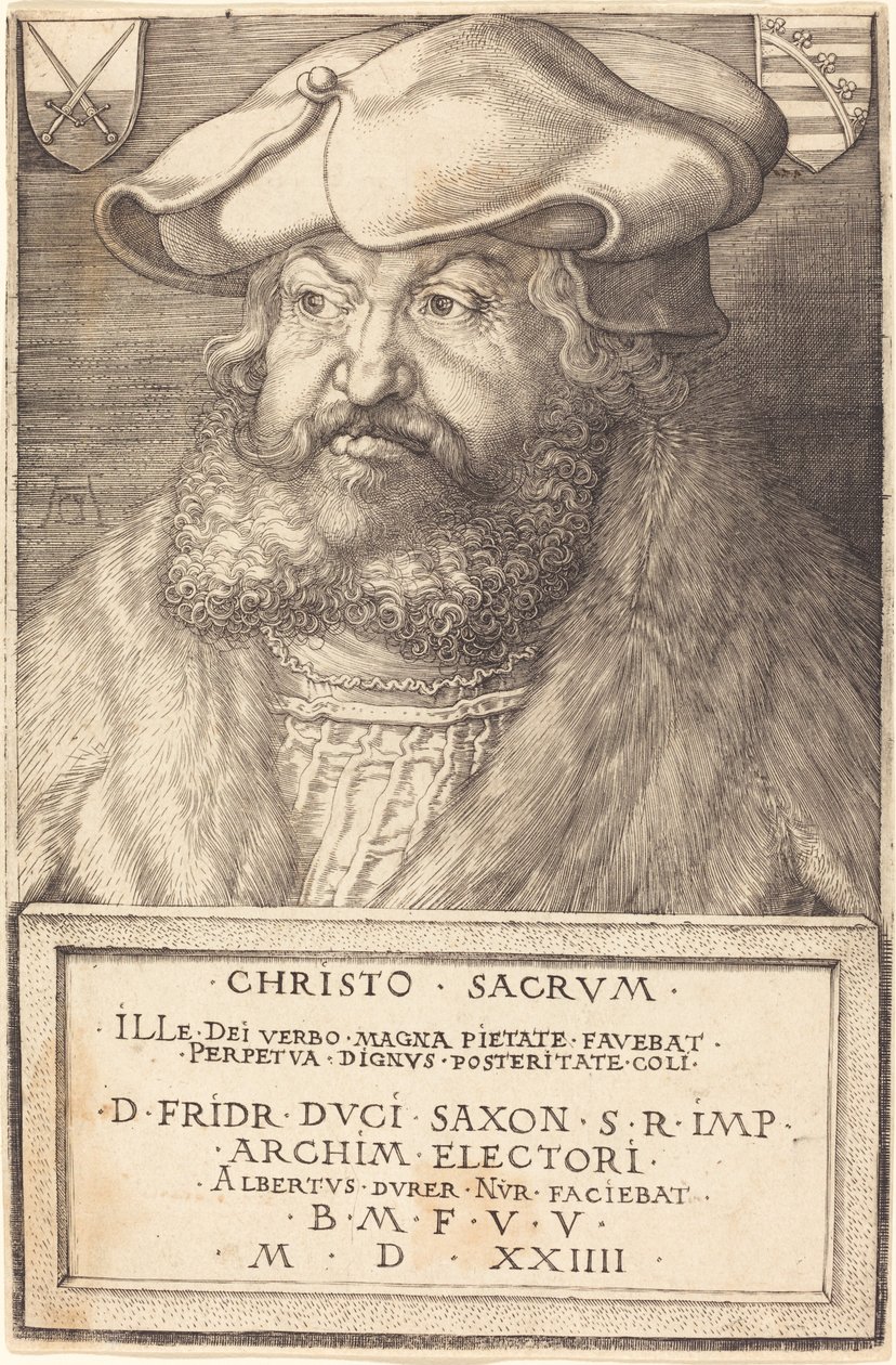 Frederick the Wise, Elector of Saxony by Albrecht Dürer
