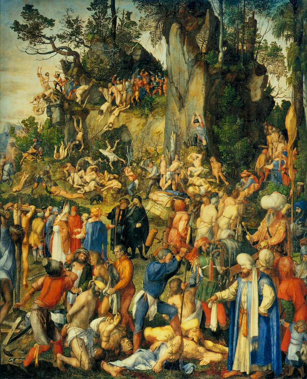 Martyrdom of the Ten Thousand by Albrecht Dürer