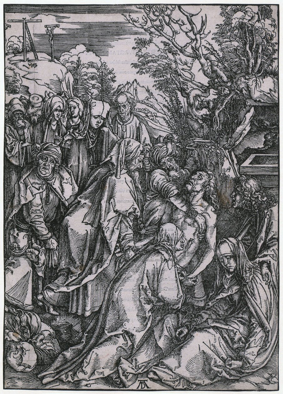 Burial of Christ, Plate 10 from the Series 