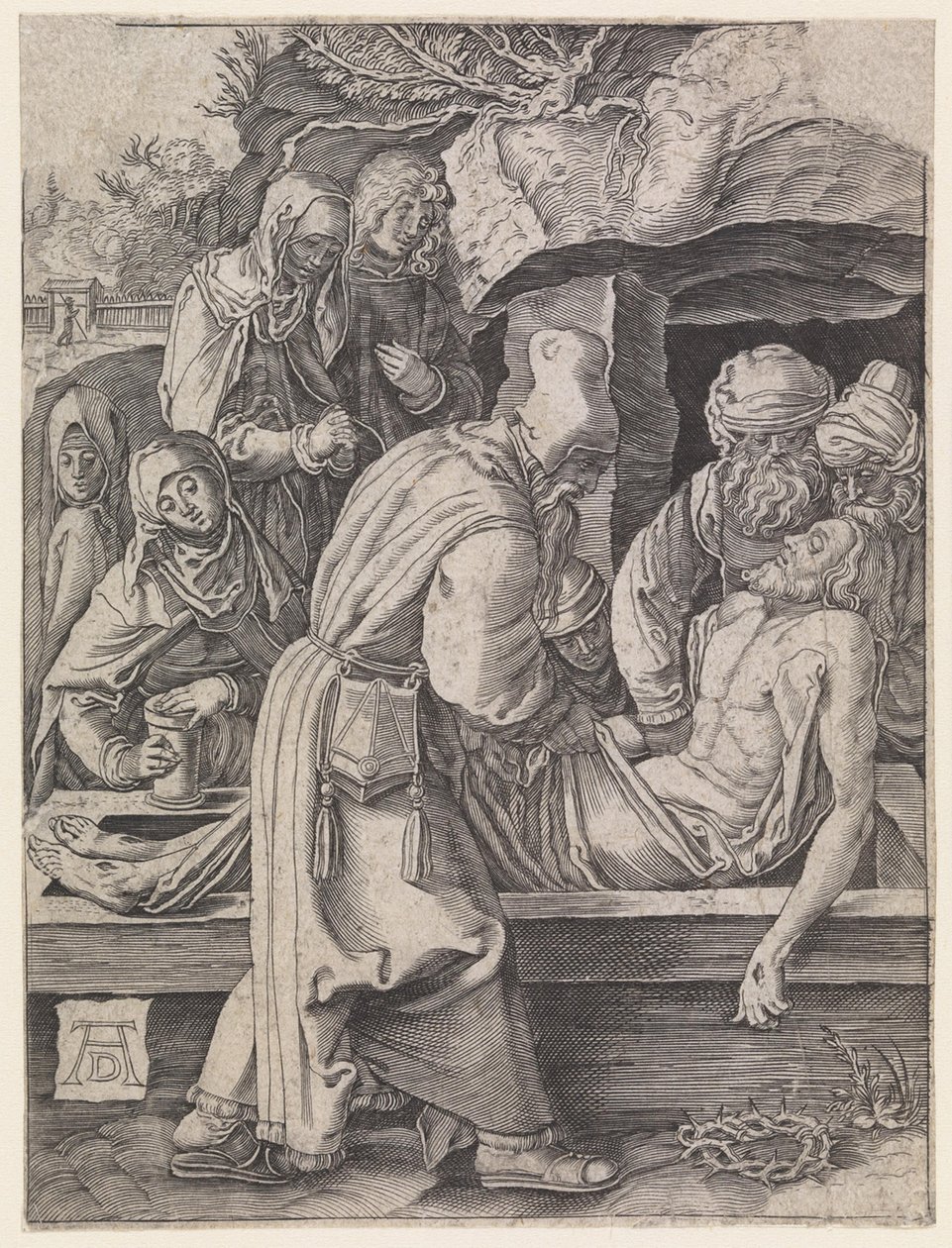 Entombment of Christ by Albrecht Dürer