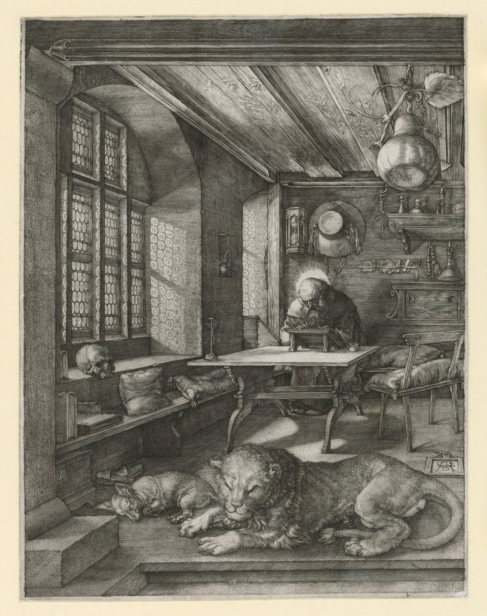 Saint Jerome in His Study by Albrecht Dürer