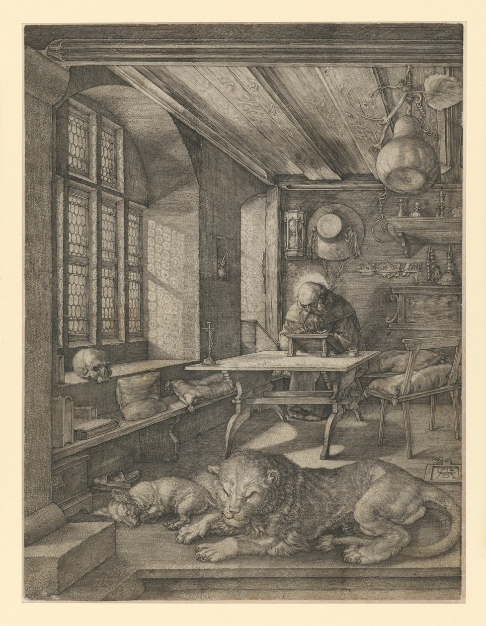 Saint Jerome in His Study by Albrecht Dürer