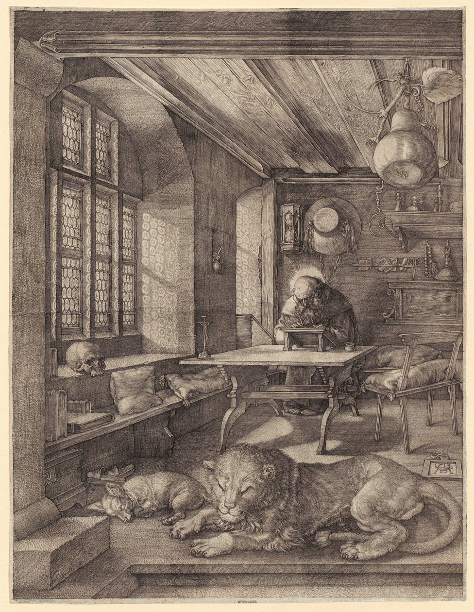 Saint Jerome in His Study by Albrecht Dürer