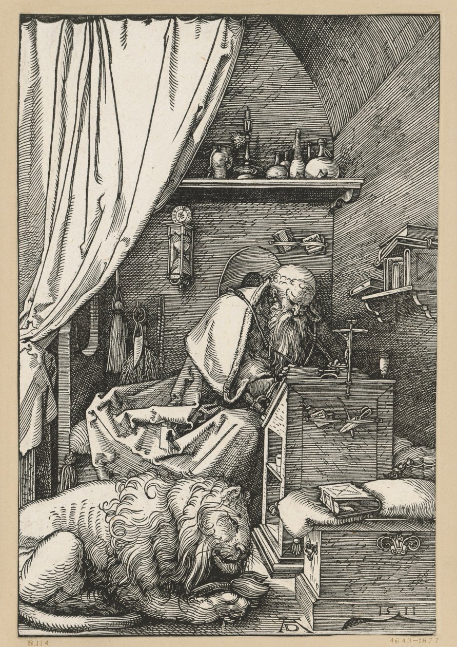 Saint Jerome in His Cell by Albrecht Dürer